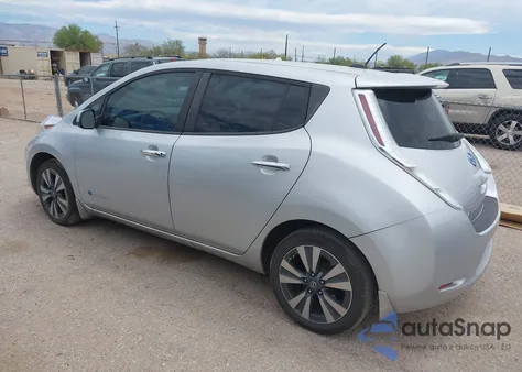 2017 Nissan Leaf Sv из США, поврежденный, VIN 1N4BZ0CP5HC302486